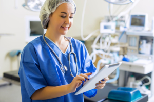 Become a surgical tech for an interesting job.