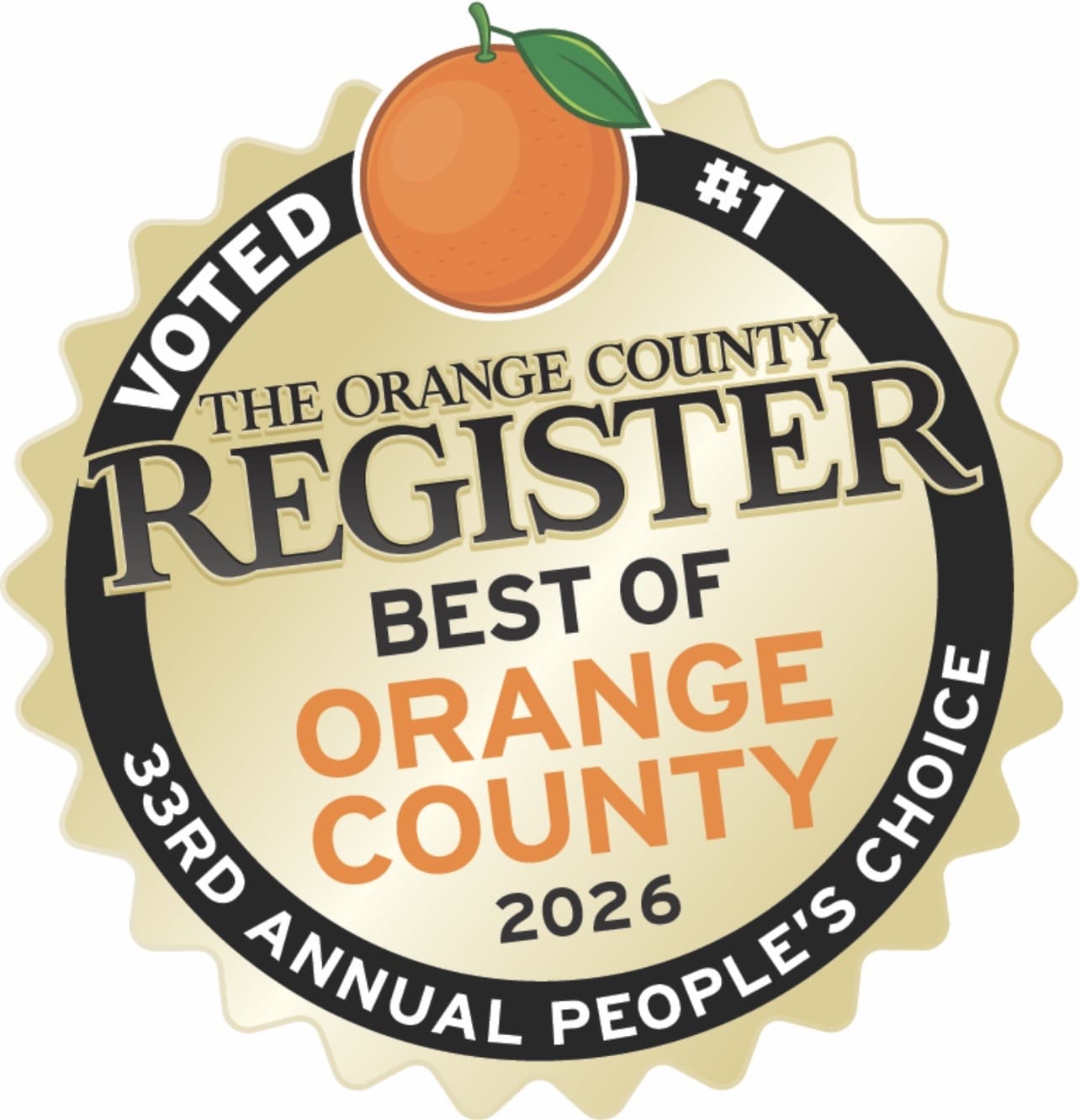 Orange County Register Best of Orange County 2026